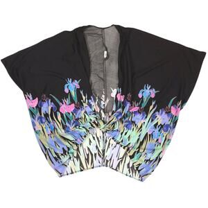 Cole of California Women's Medium Floral Pastel-Colored Swim Coverup Vintage